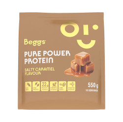 BEGGS Pure power protein salty caramel 550 g