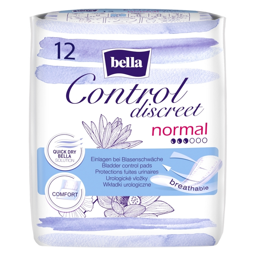 BELLA Control discreet normal 12 kusů