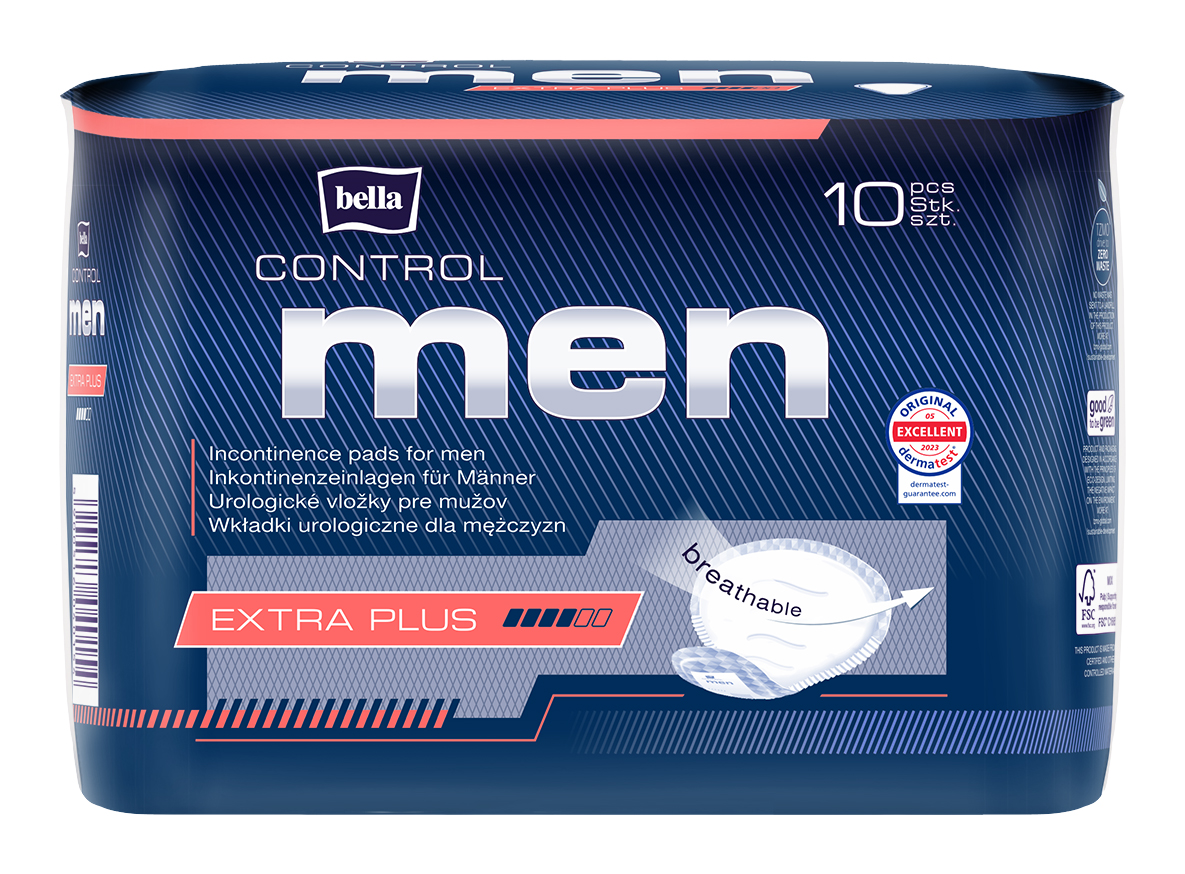 Bella Control Men extra plus inkontinenční vložky 10 ks