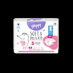 BELLA HAPPY Baby junior 11 - 18 kg 38 kusů