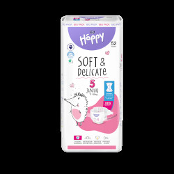 BELLA HAPPY Baby junior 11 - 18 kg 52 kusů