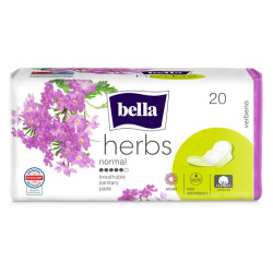 BELLA HERBS Verbena Hygienické vložky s křidélky 20 kusů