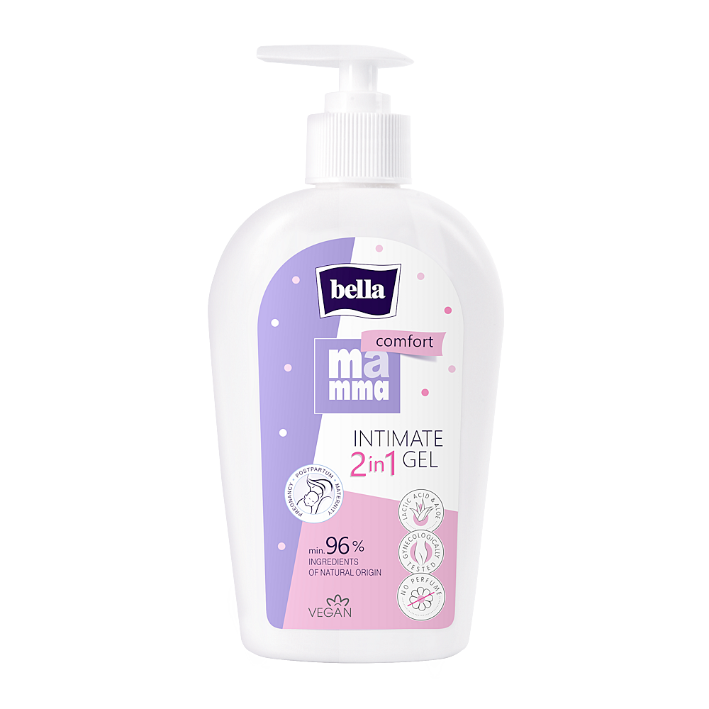 BELLA Mamma comfort intimní gel 2v1 300 ml