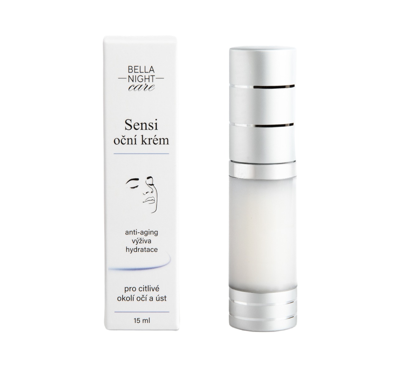 Bella NIGHT Care Sensi Oční krém 15 ml