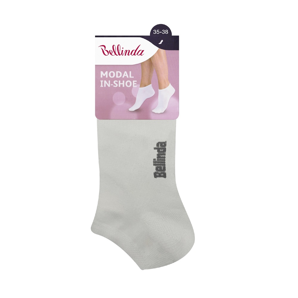 Bellinda Dámské kotníkové ponožky vel. 35–38 1 pár bílé