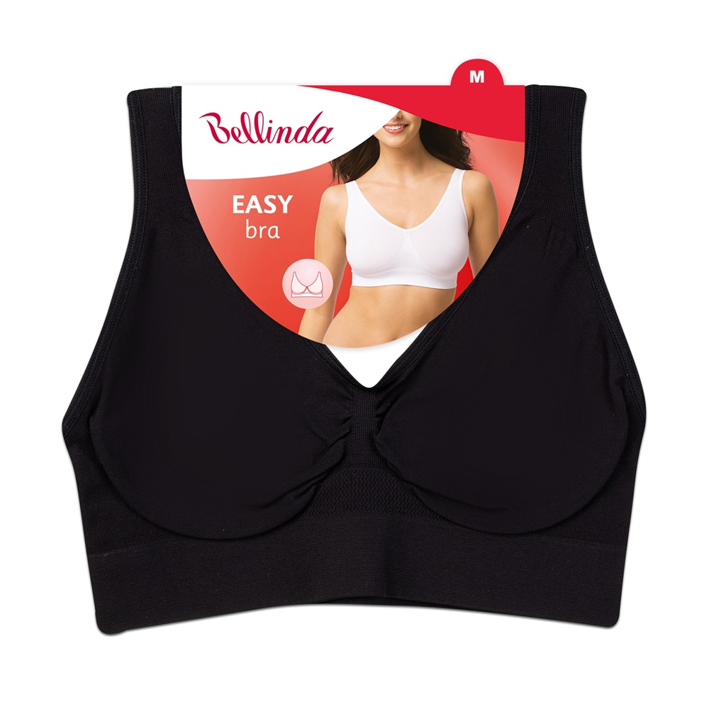 Bellinda Podprsenka elastická Easy bra vel. M černá