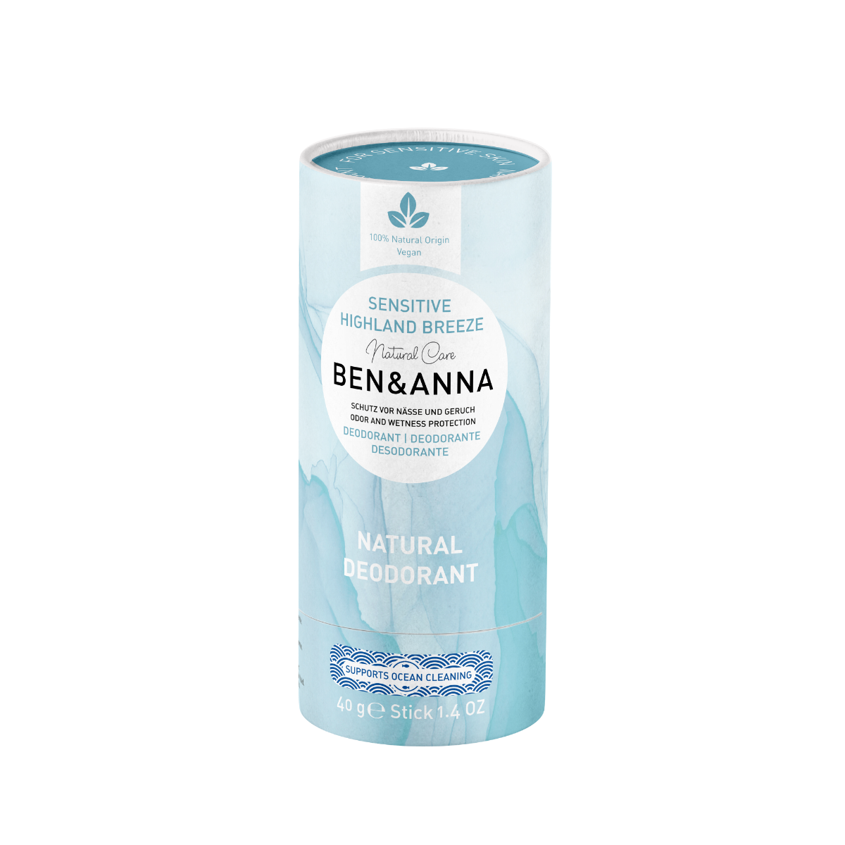 Ben & Anna Deodorant Sensitive Highland breeze 40 g
