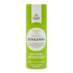 Ben & Anna Natural deodorant Persian Lime travel size 25 g