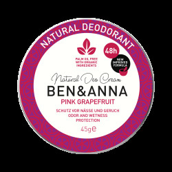 BEN & ANNA Pink Grapefruit metal deocreme 45 g