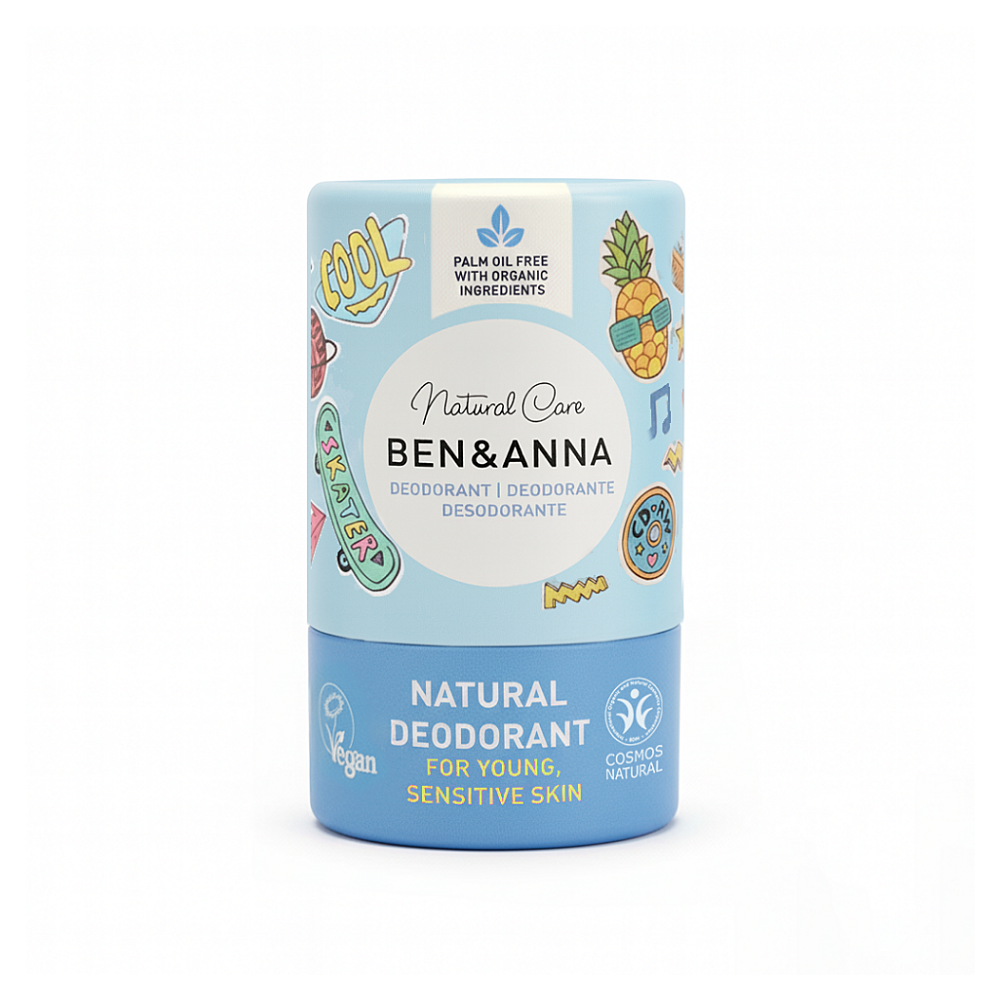 BEN & ANNA Přírodní dětský deodorant modrá 25 g