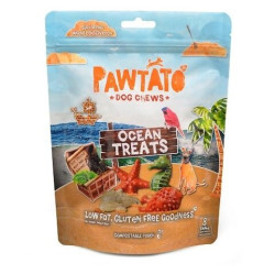 BENEVO Odměna pro psy pawtato ocean treats small 140 g