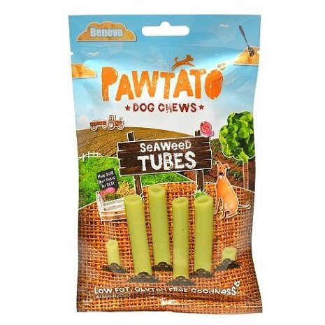 BENEVO Odměna pro psy pawtato tubes seaweed 90 g