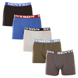 Benysøn 5PACK pánské boxerky vícebarevné (4002) M