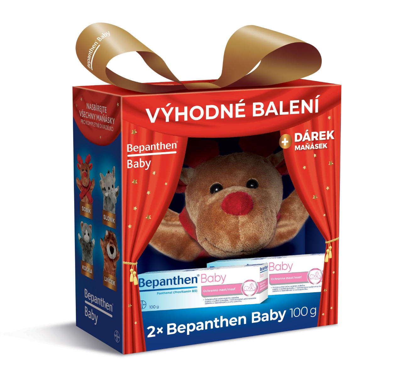 Bepanthen Baby 2x100 g + dárek