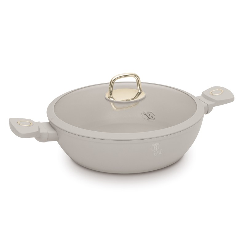 Berlingerhaus Pánev s titanovým povrchem a poklicí 28 cm Sahara Collection