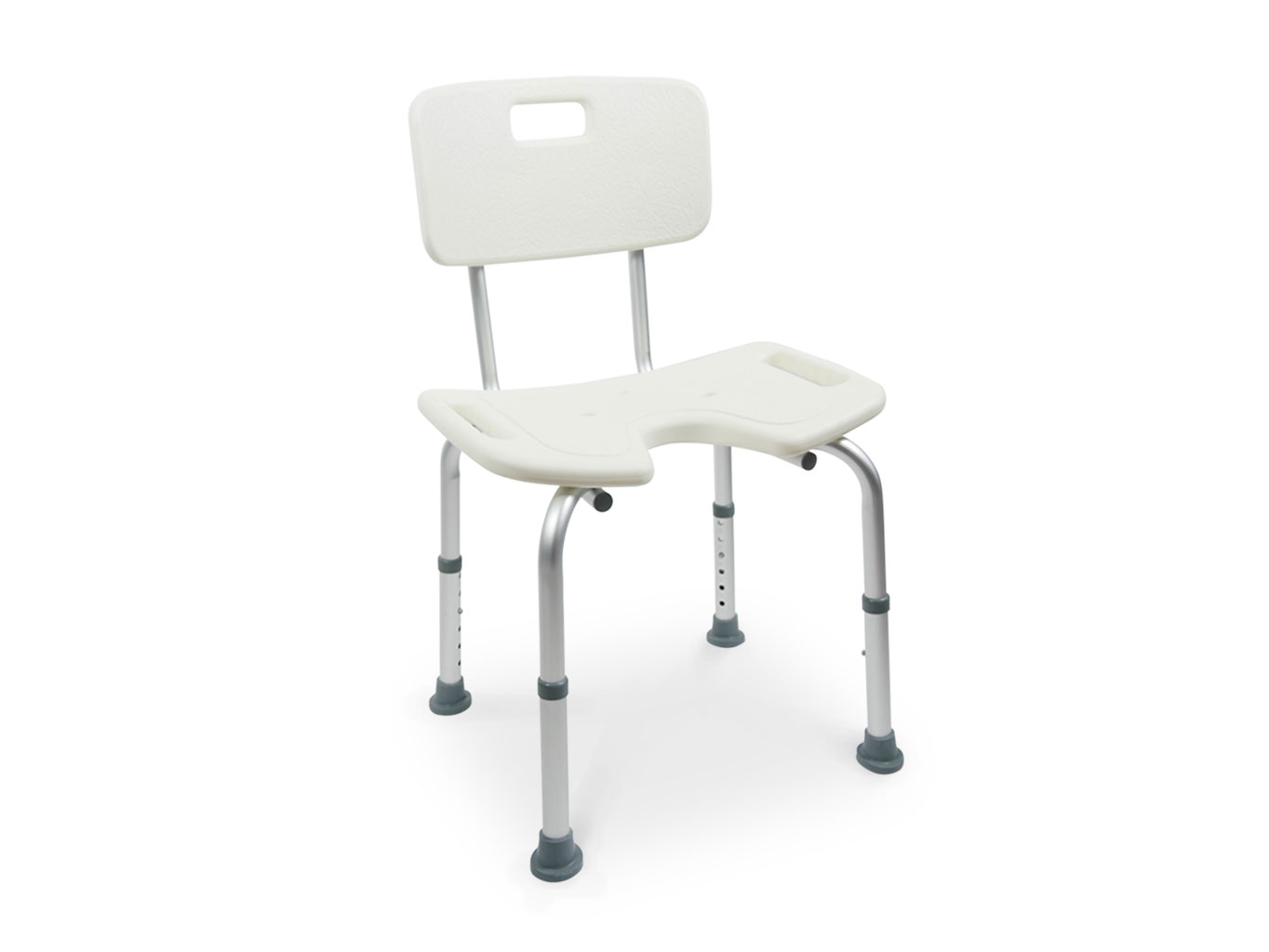 BESCO MEDICAL LIMITED Sedačka do sprchy s výřezem a opěrkou