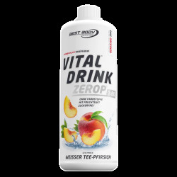 Best Body Vital drink Zerop 1000ml - černý rybíz