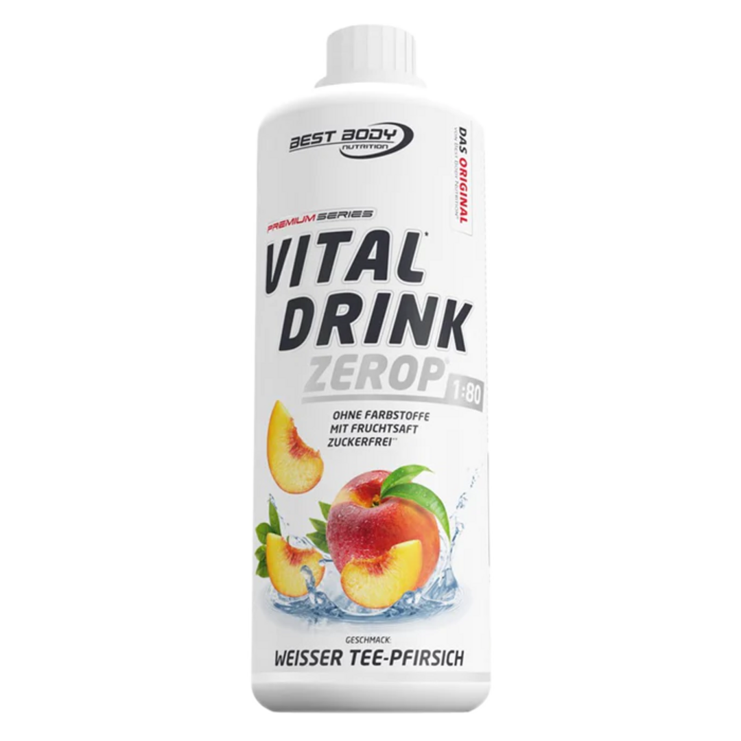 Best Body Vital drink Zerop 1000ml - brusinka, limeta