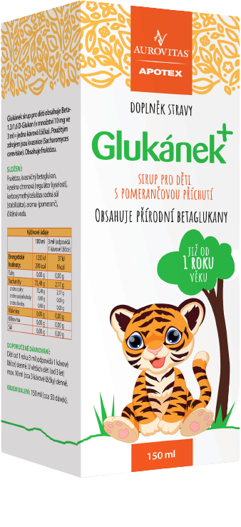 BETAGLUKAN Glukánek sirup pro děti 150 ml