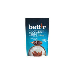 BETT'R Chipsy kokosové s kakaem BIO 70 g