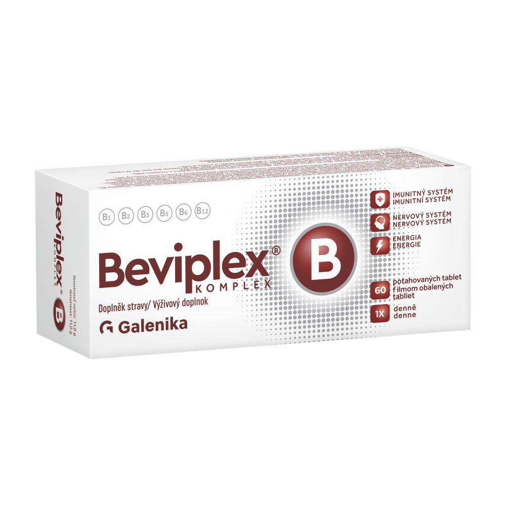 Beviplex B KOMPLEX 60 potahovaných tablet
