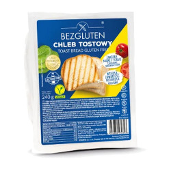BEZGLUTEN Chléb toastový s čirokovou moukou bez lepku 240 g