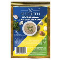 BEZGLUTEN Polévka PKU žampiónová s těstovinami nízkobílkovinná 17 g