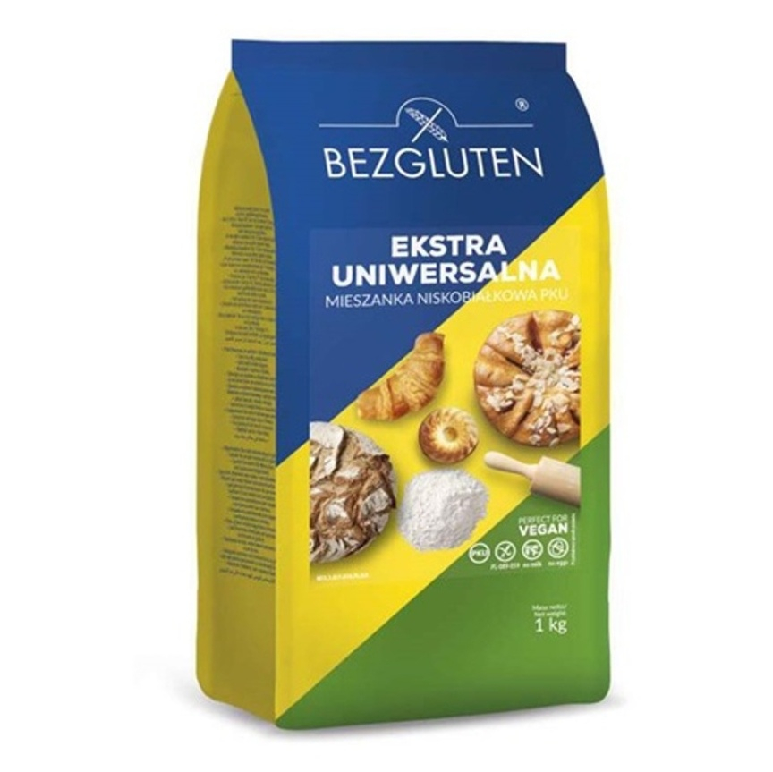 BEZGLUTEN Směs PKU nízkobílkovinné univerzální mouky 1000 g