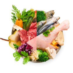 BiBi FOOD 7 denní mix - vařené psí jídlo, gramáž: 600 g