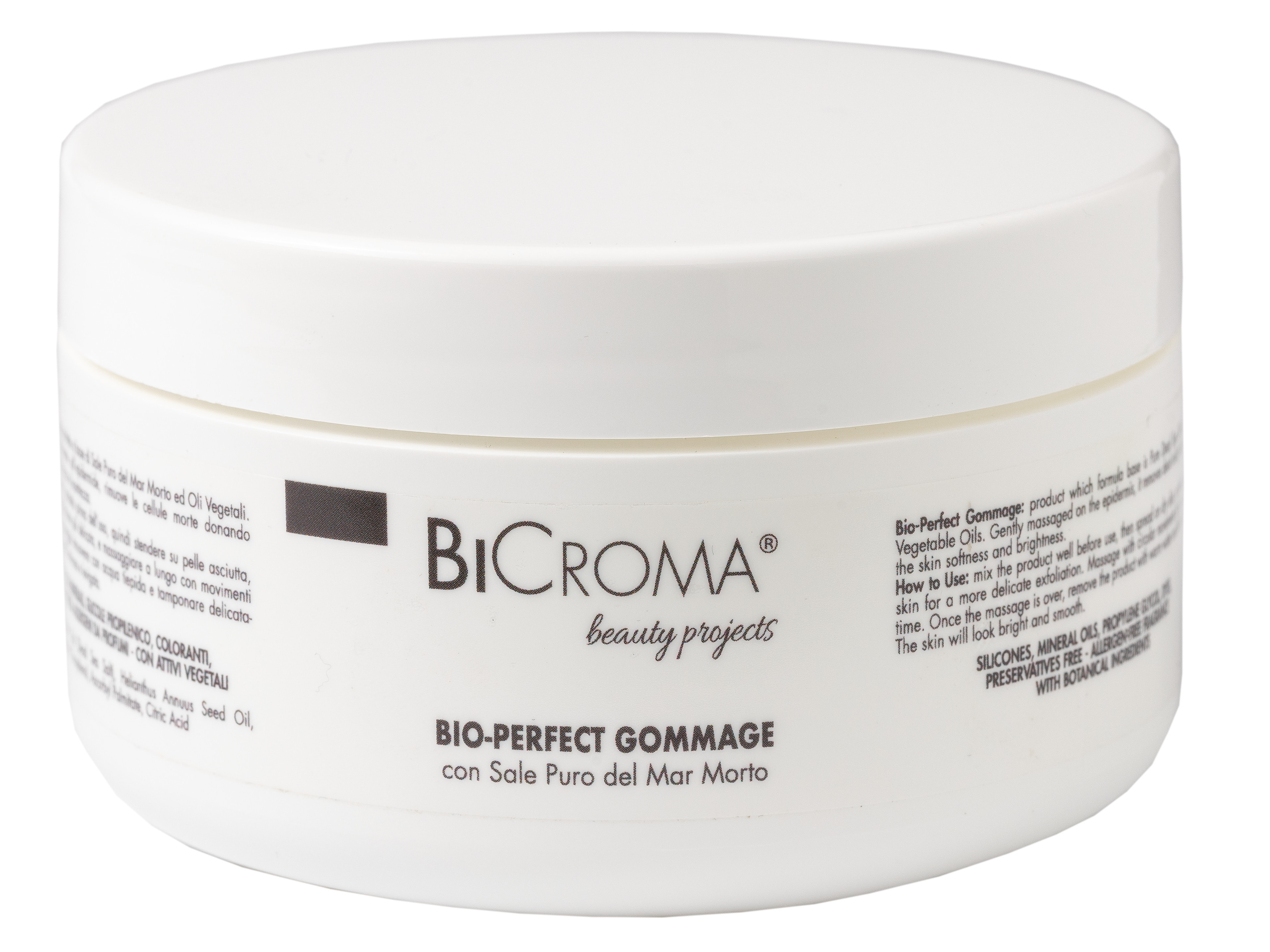 BiCroma Bio-dokonalý peeling s čistou solí z mrtvého moře 250 ml