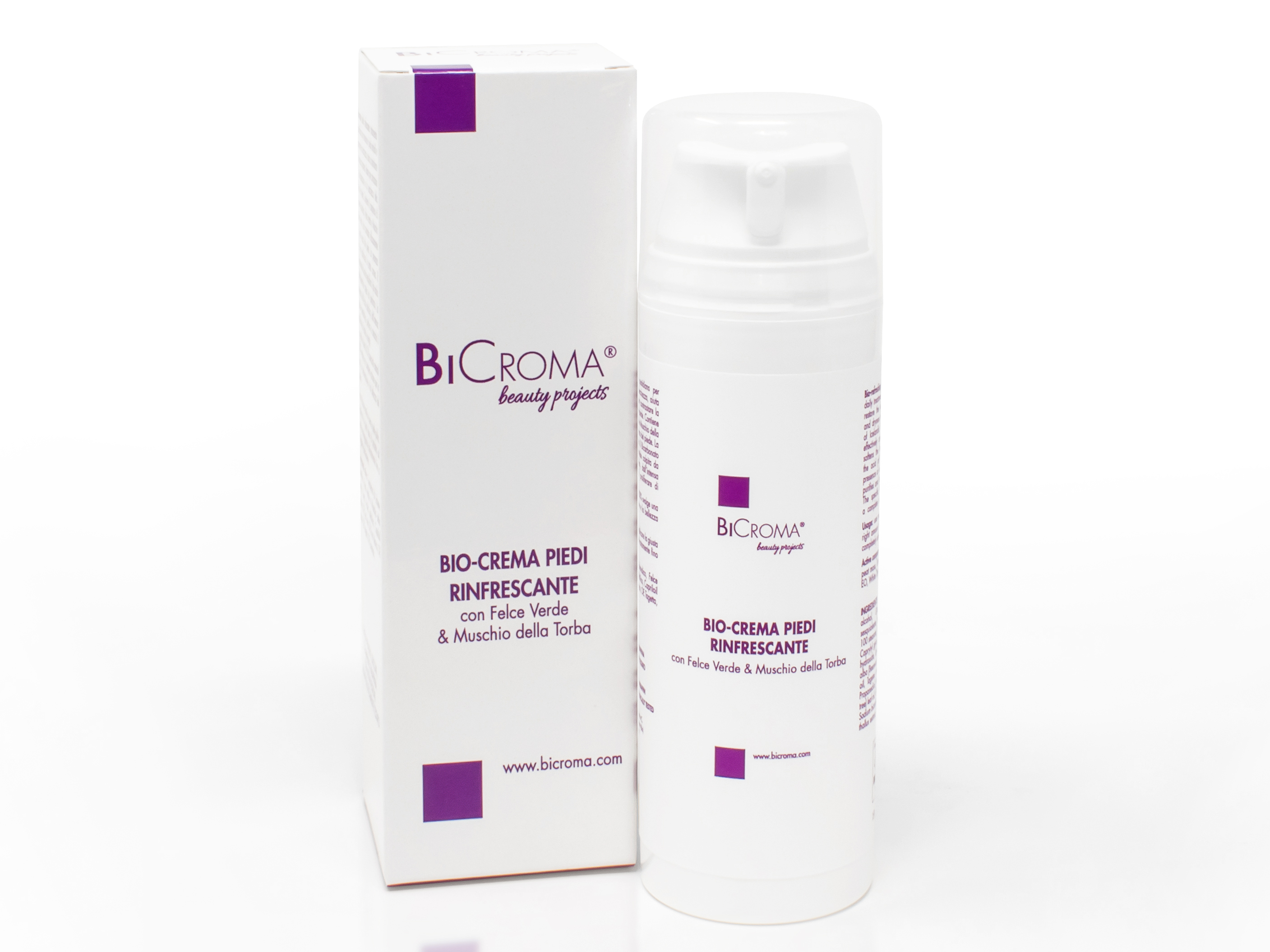 BiCroma Bio-osvěžující krém na nohy s lišejníkem 150 ml