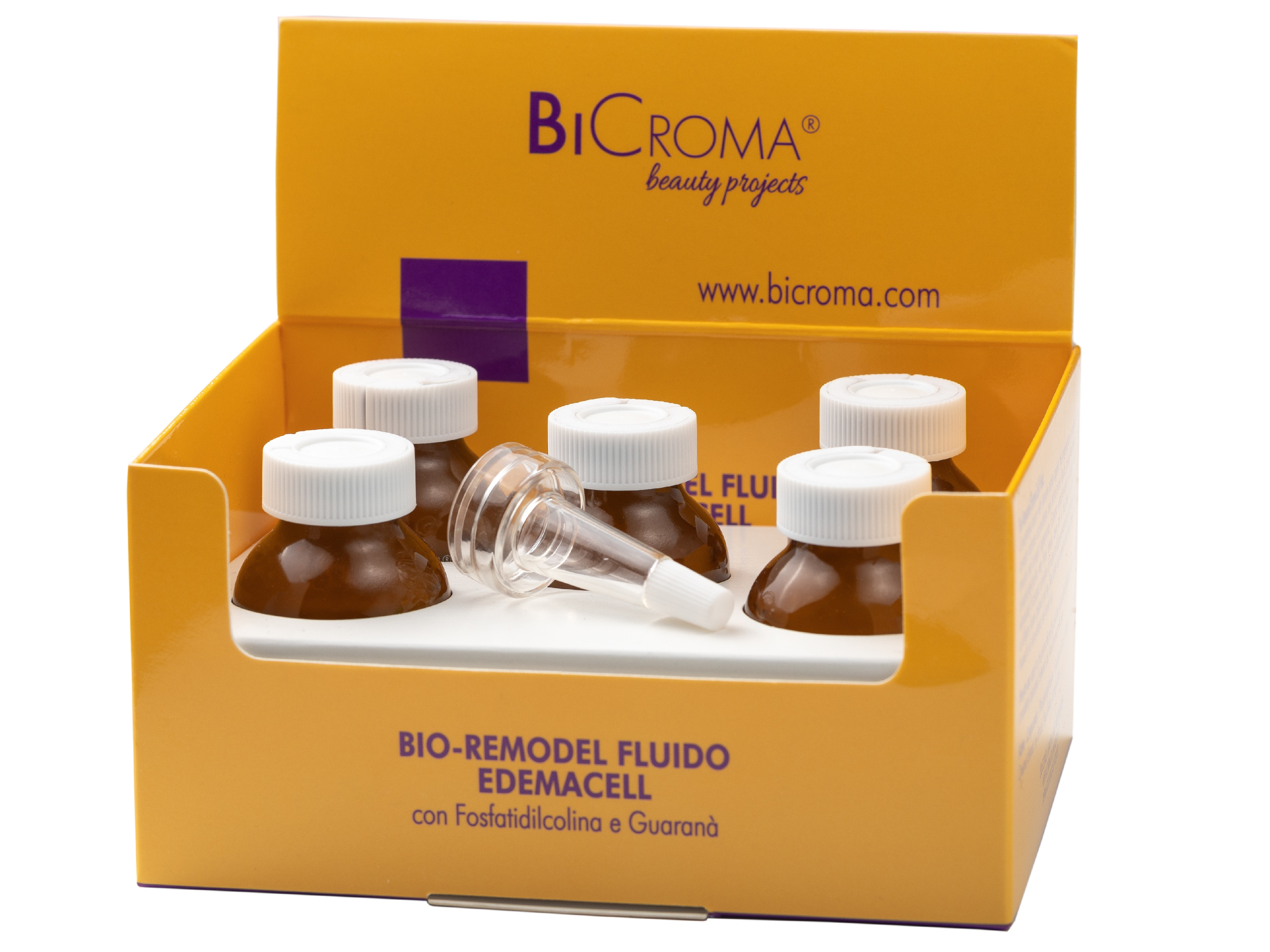 BiCroma Bio-pečující tekutý krém pro pokožku se střední celulitidou 5x 20 ml