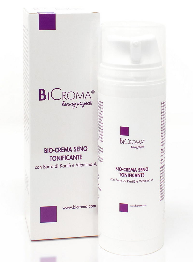 BiCroma Bio-tonizující krém na prsa s bambuckým máslem 150 ml