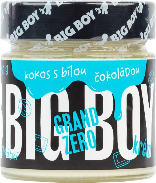 BIG BOY ® Grand Zero s kokosem a bílou čokoládou 250 g