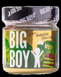 BIG BOY ® Pistáciový krém s příchutí dubajské čokolády 170 g