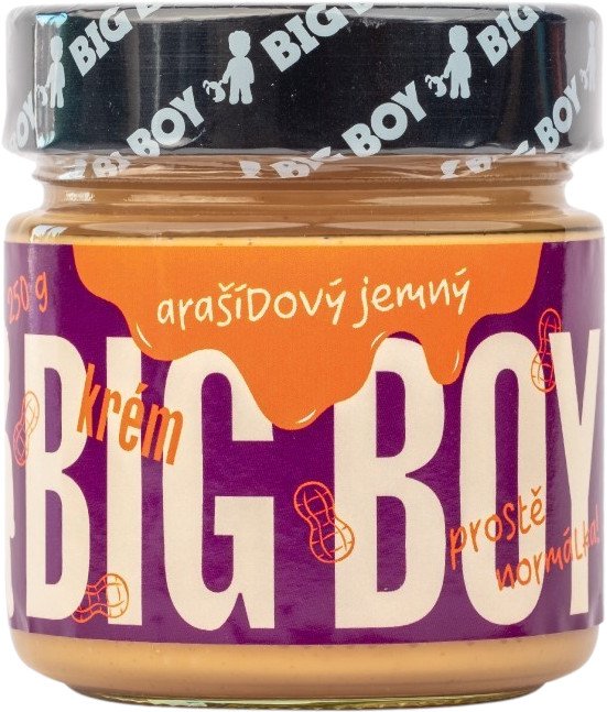 BIG BOY Arašídový krém jemný 250 g