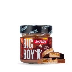 BIG BOY Bigerska arašídový krém s kakaem a slaným karamelem 220 g
