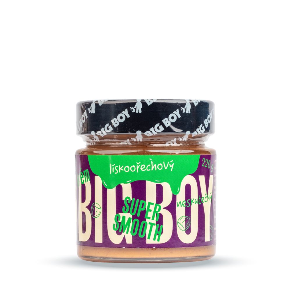 BIG BOY Lískoořechový krém super smooth 220 g