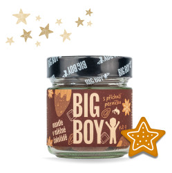 BIG BOY Mandle v mléčné čokoládě s perníkovým kořením 140 g