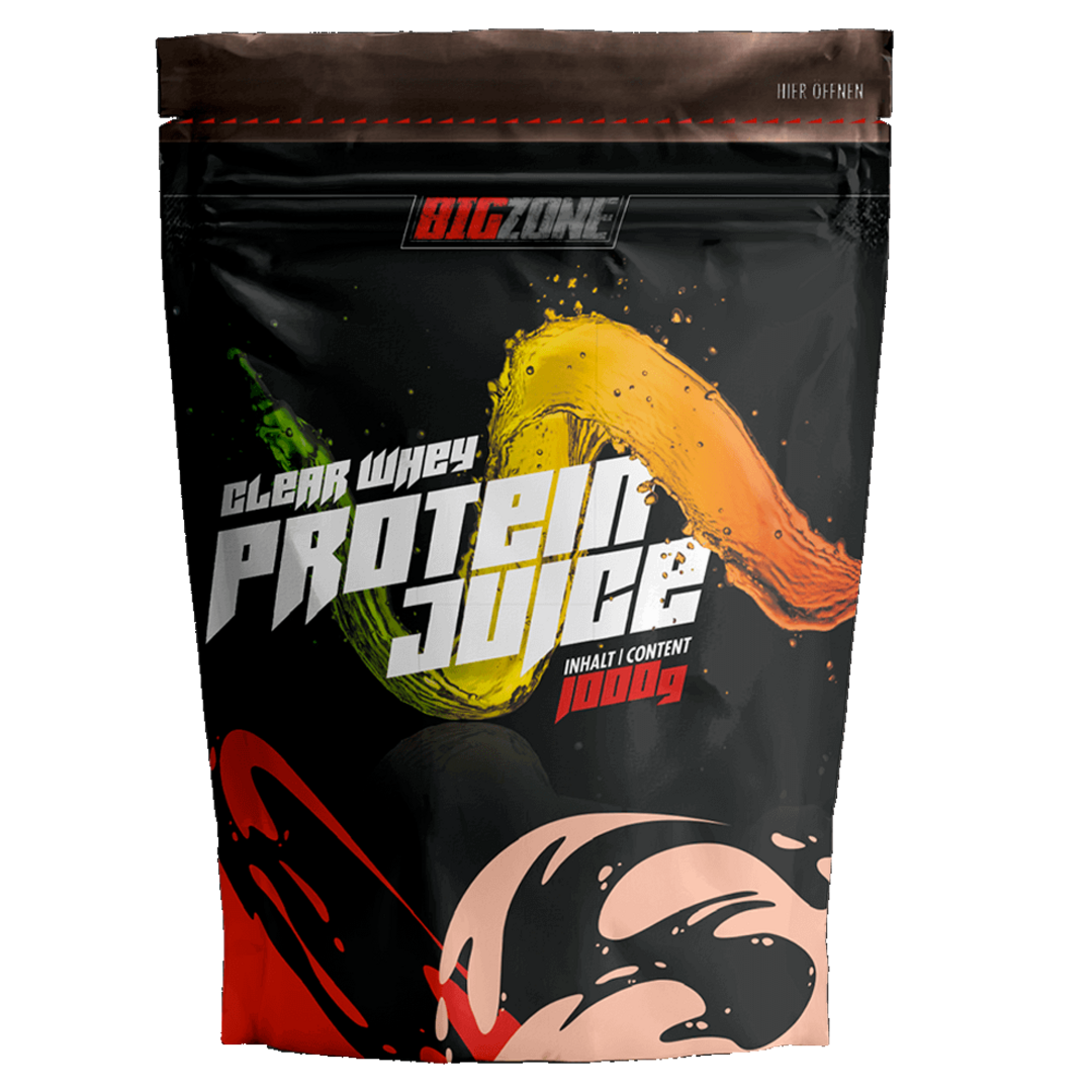 Big Zone Clear Whey Protein Juice 1000g - malina
