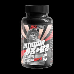 Big Zone Vitamin D3 + K2 Liquid Caps - 90 kapslí