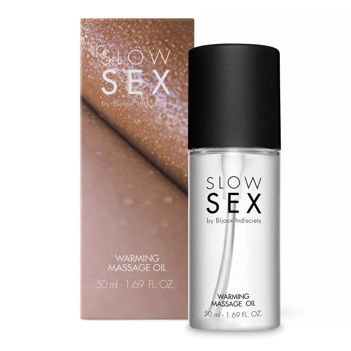 Bijoux Indiscrets Hřejivý masážní olej Slow Sex