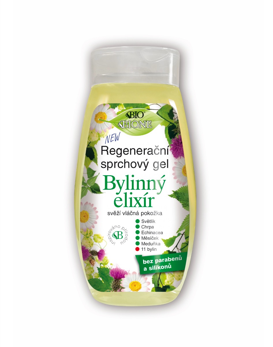 BIO BIONE Bylinný elixír Sprchový gel 260 ml