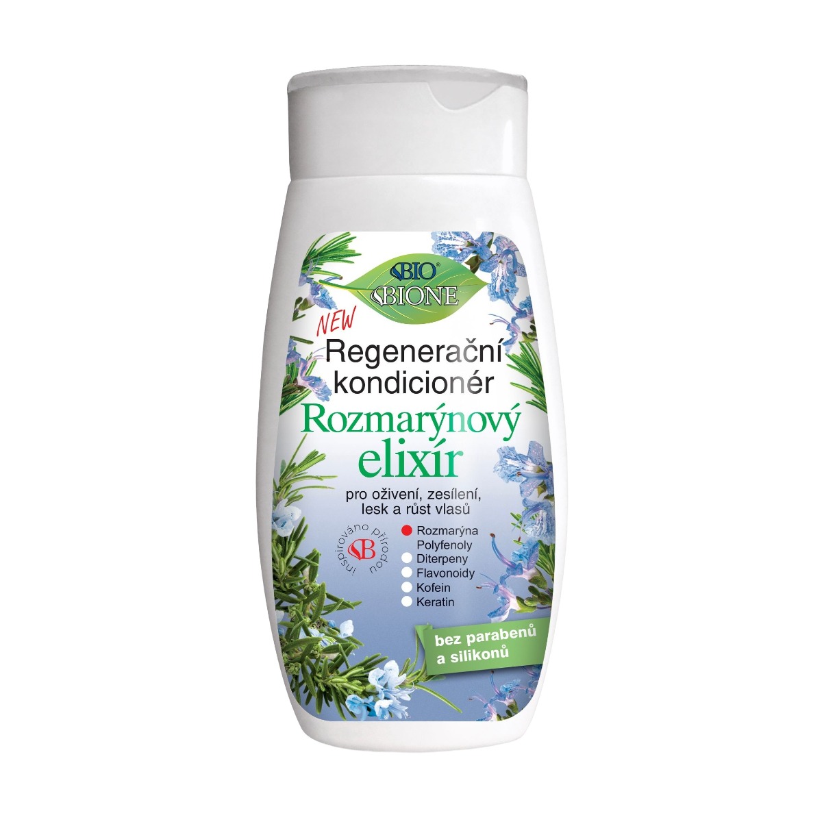 BIO BIONE Rozmarýnový elixír Regenerační kondicionér 260 ml