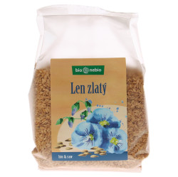 BIO NEBIO Lněné semínko zlaté BIO 300 g