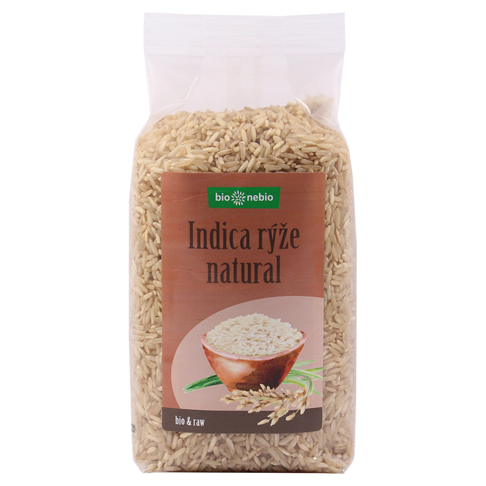 BIO NEBIO Rýže indica natural BIO 500 g
