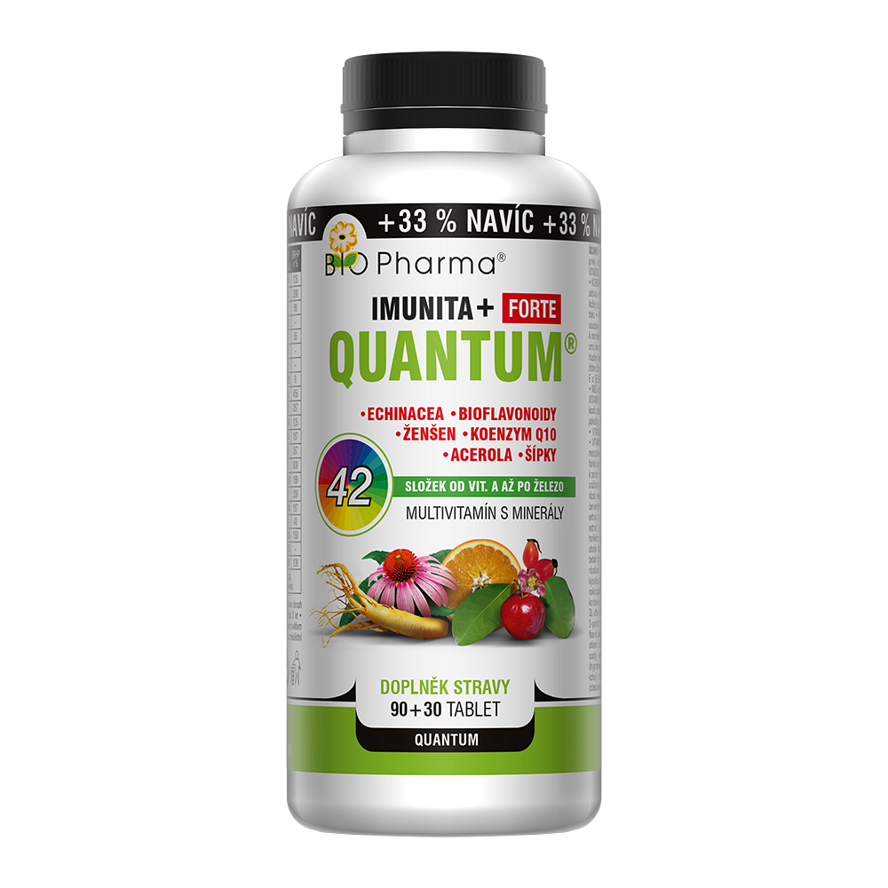 BIO PHARMA Quantum Imunita + forte 32 složek 90+30 tobolek