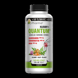 BIO PHARMA Quantum Klouby+ 6 složek 120+60 tobolek