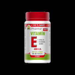 BIO PHARMA Vitamín E Forte 400 I.U.30+30 tobolek