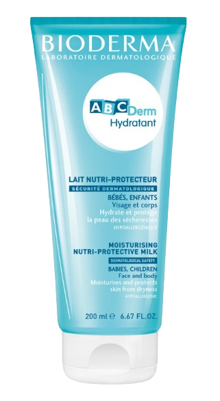 BIODERMA ABCDerm Hydratant dětské hydratační tělové mléko 200 ml